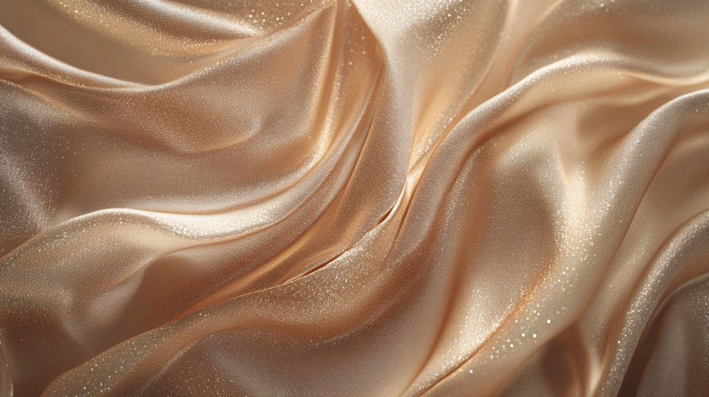 storemembership A close up of luxurious golden silk with intr d5197092 3269 4ddd 880c 958c41316ee8 0